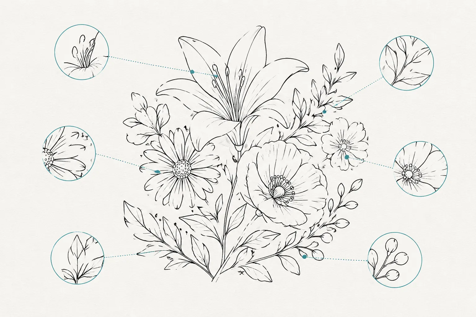 Essential-Detail Triage for Small Line Art