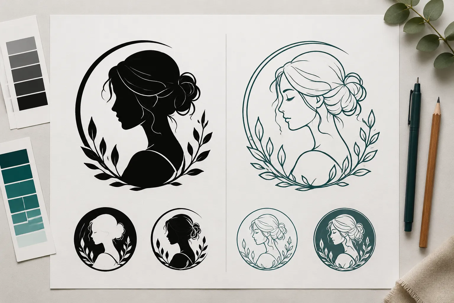 Single-Color and Layered Concept Direction