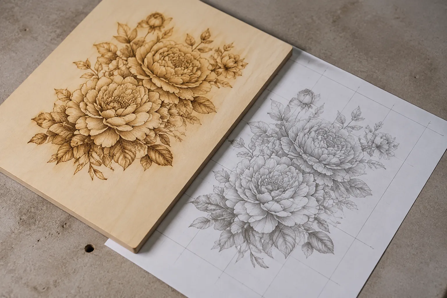 Photographed Sample and Defect Comparison