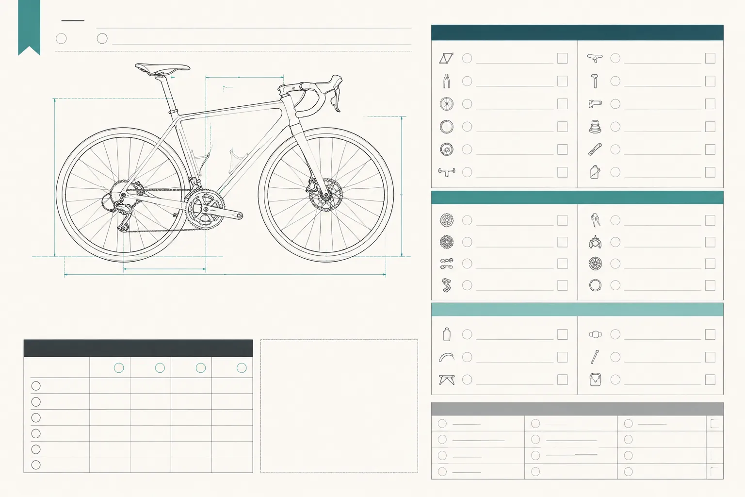 Separating Mandatory and Optional Elements in a Line-Art Brief